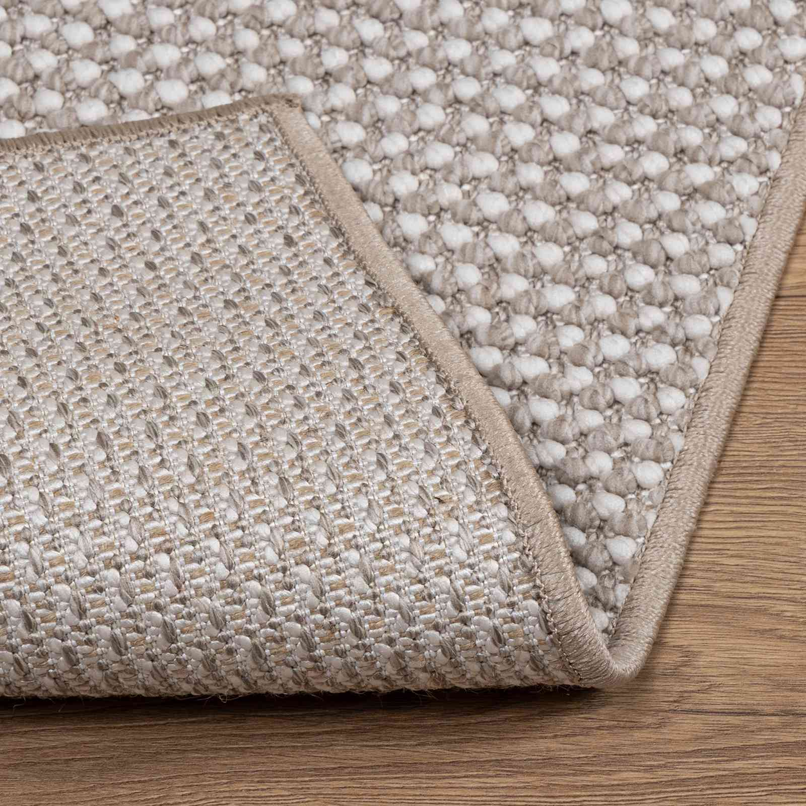 Tepisi za područja LUGO Krem i Taupe 200 x 140 cm Poliester