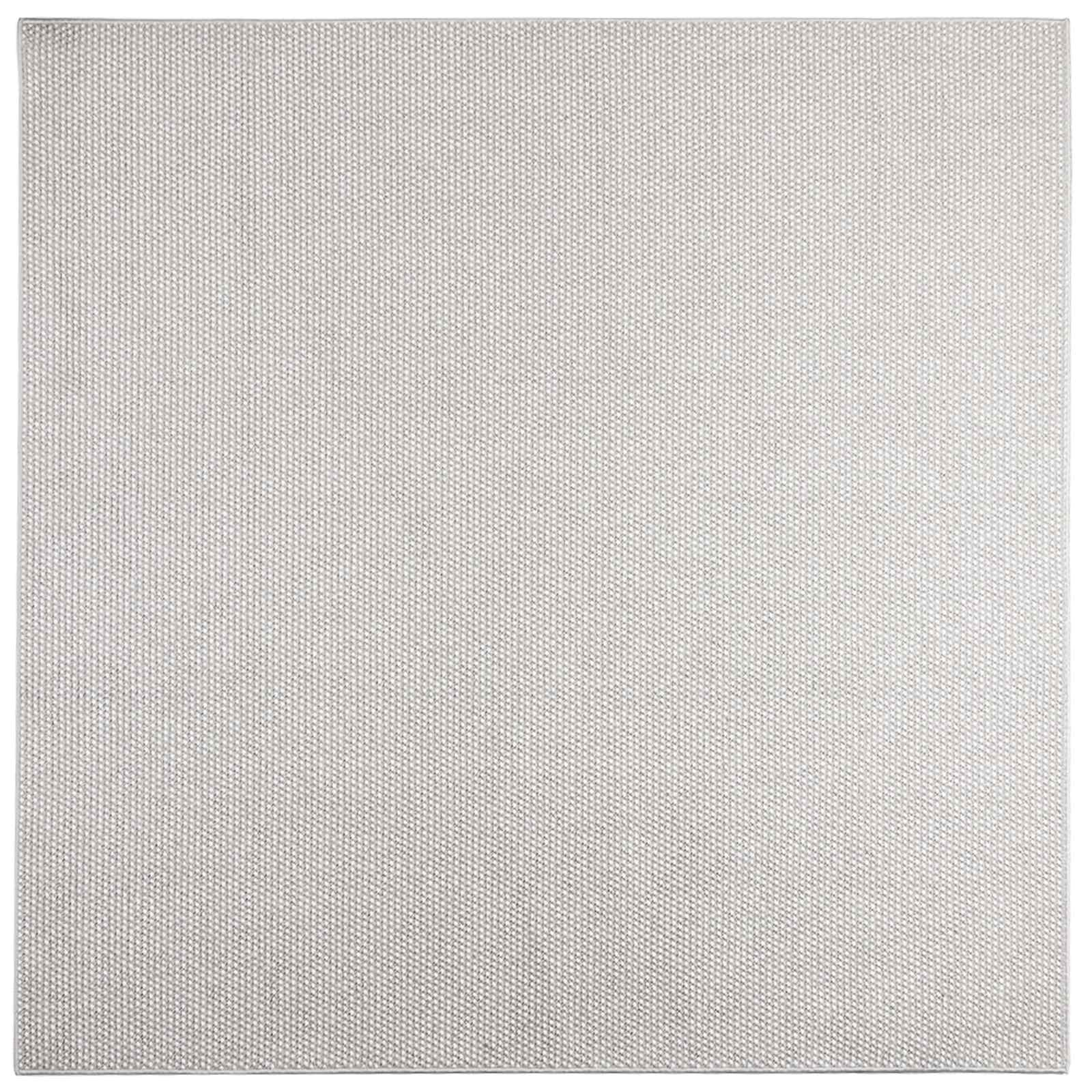 Tepisi za područja LUGO Krem i Siva 120 x 120 cm Poliester