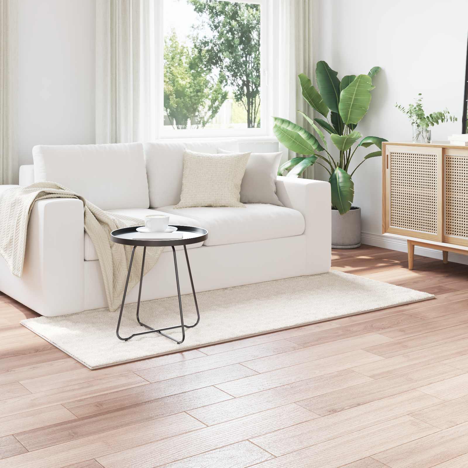 Tepisi za područja Pravokutni SIROLO Krema 150 x 80 cm