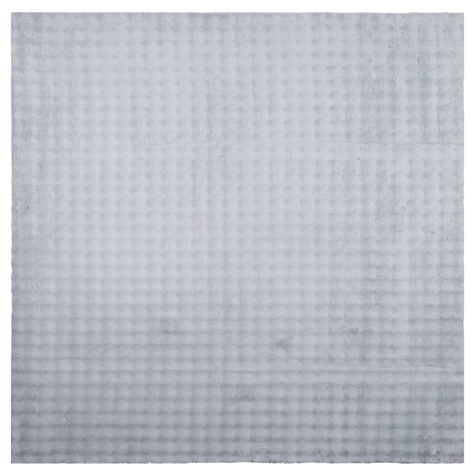Tepisi za područja Četvrtasti SIROLO Sivi 240 x 240 cm