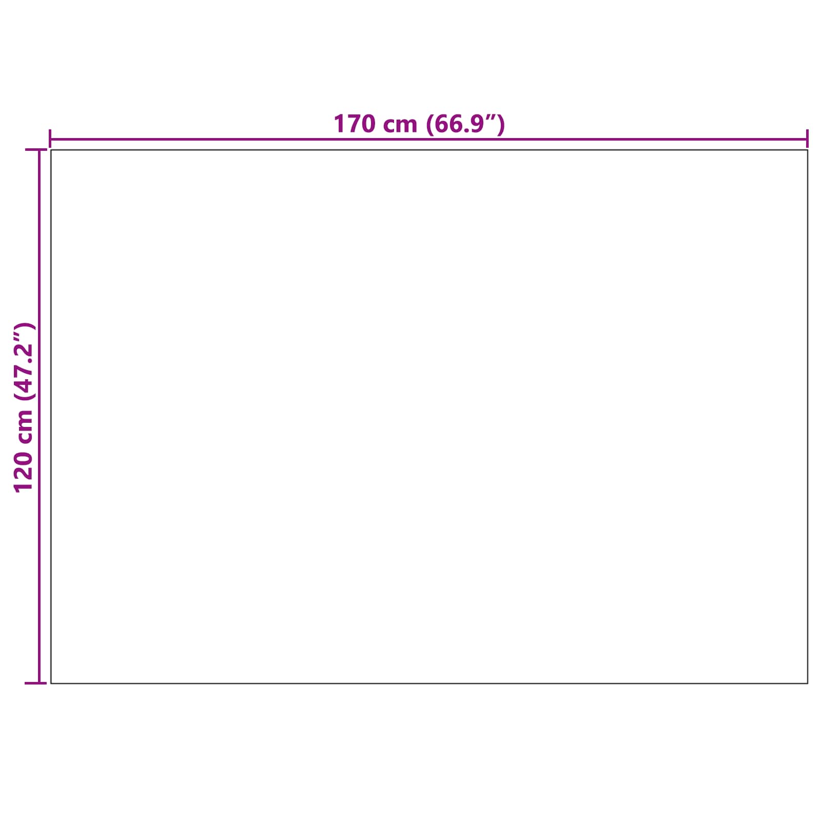 Tepisi za područja GALATI Krema 170 x 120 cm Poliester