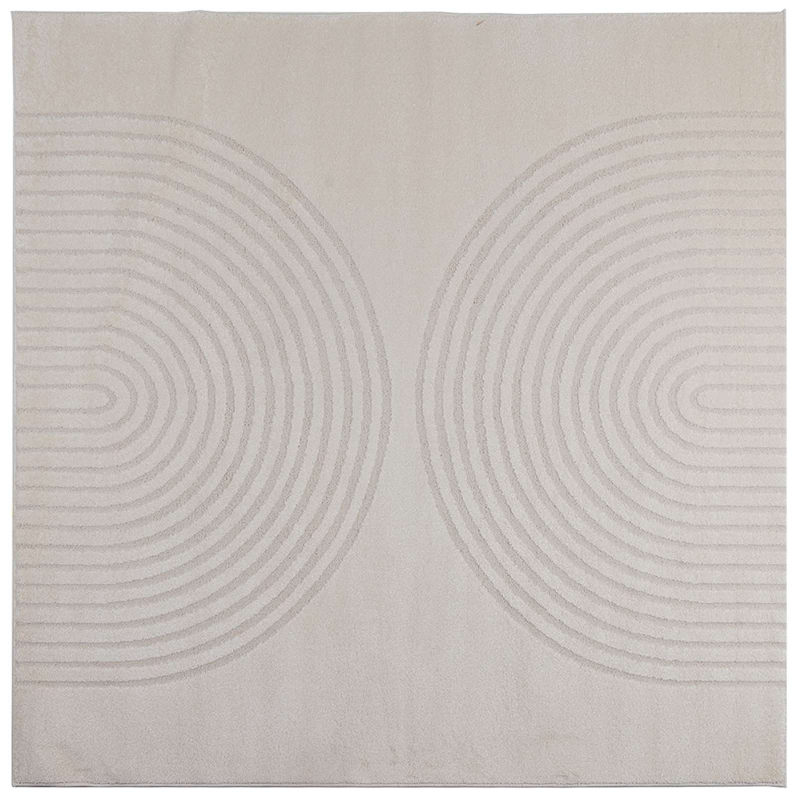 Tepisi za područja GALATI Krema 240 x 240 cm Poliester