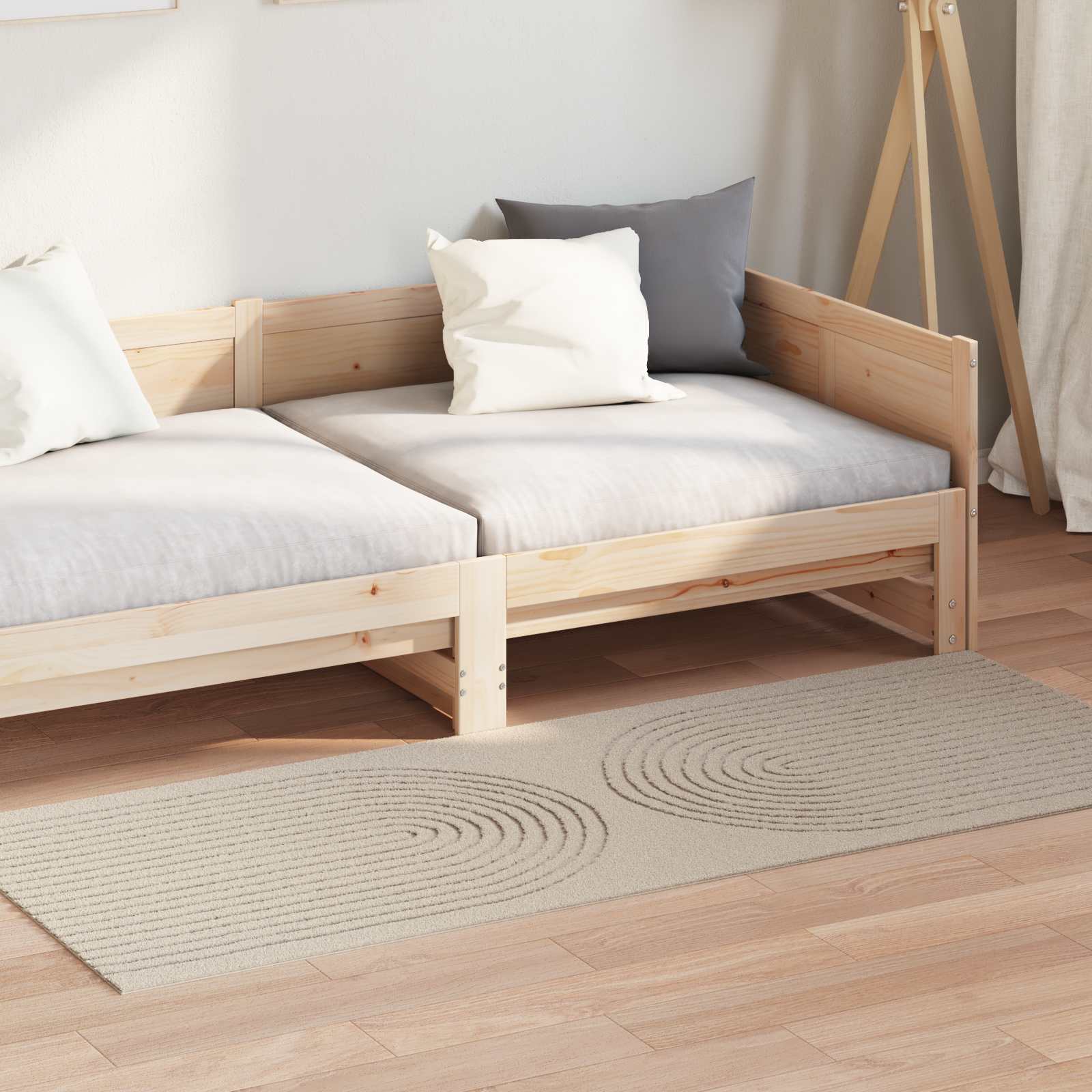 Tepisi za područja Pravokutni GALATI Bež 150 x 80 cm Poliester