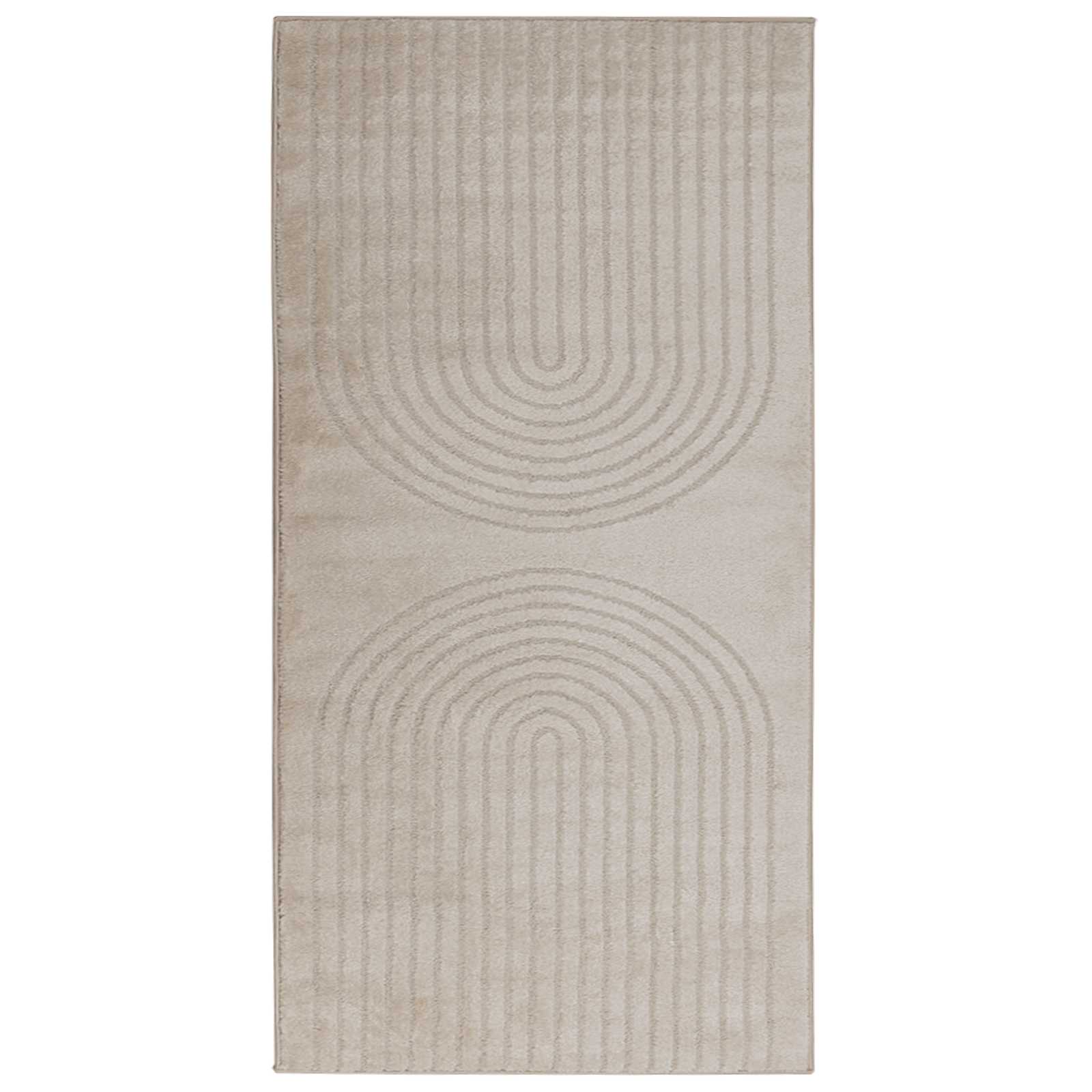 Tepisi za područja Pravokutni GALATI Bež 150 x 80 cm Poliester