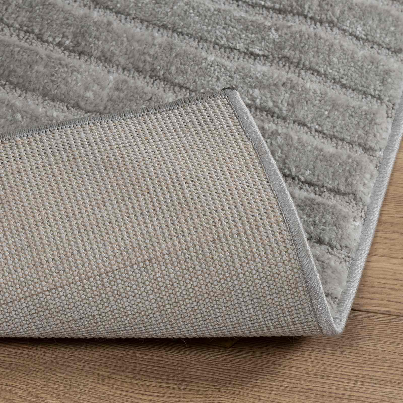 Tepisi za područja Pravokutni GALATI Sivi 150 x 80 cm Poliester