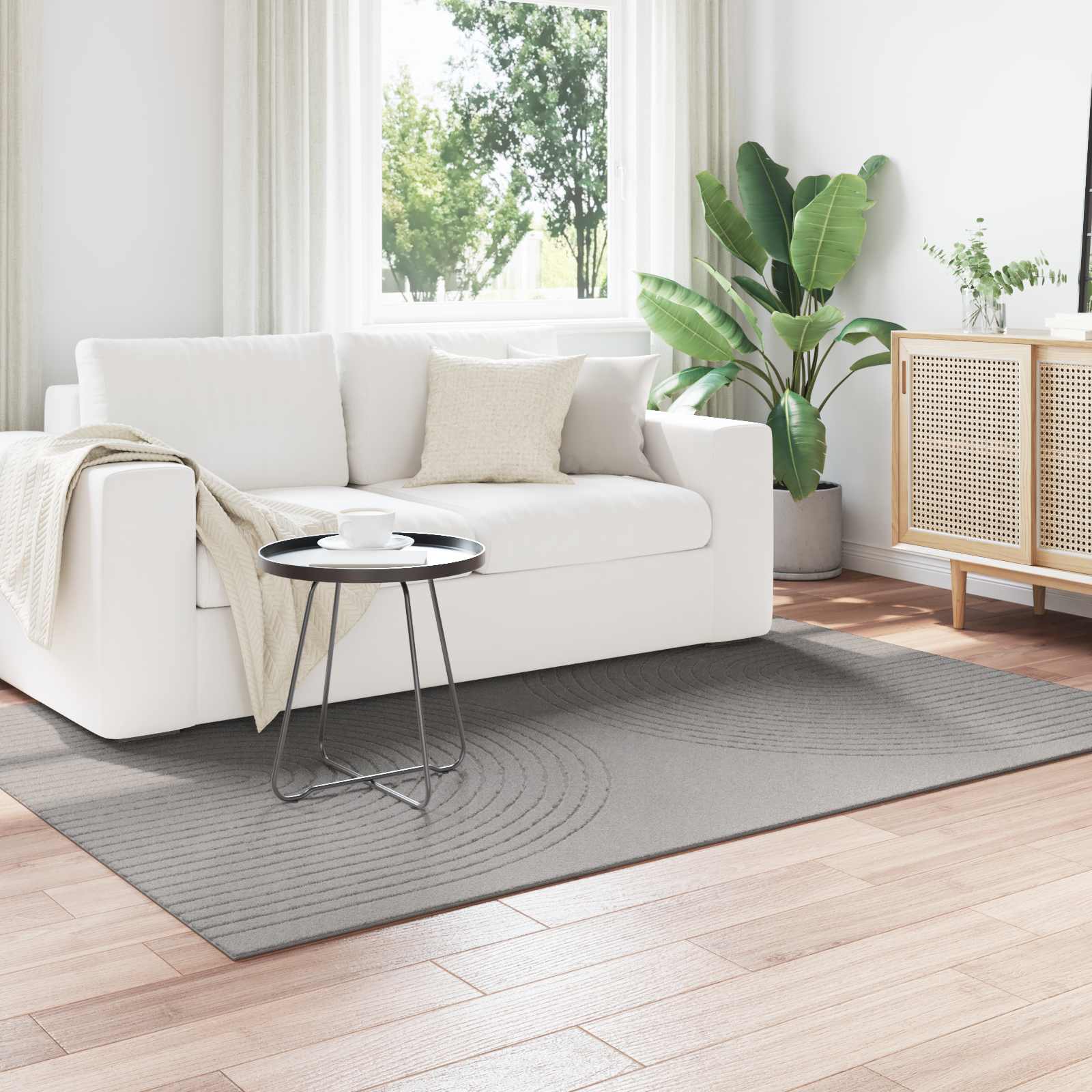 Tepisi za područja Pravokutni GALATI Sivi 200 x 140 cm