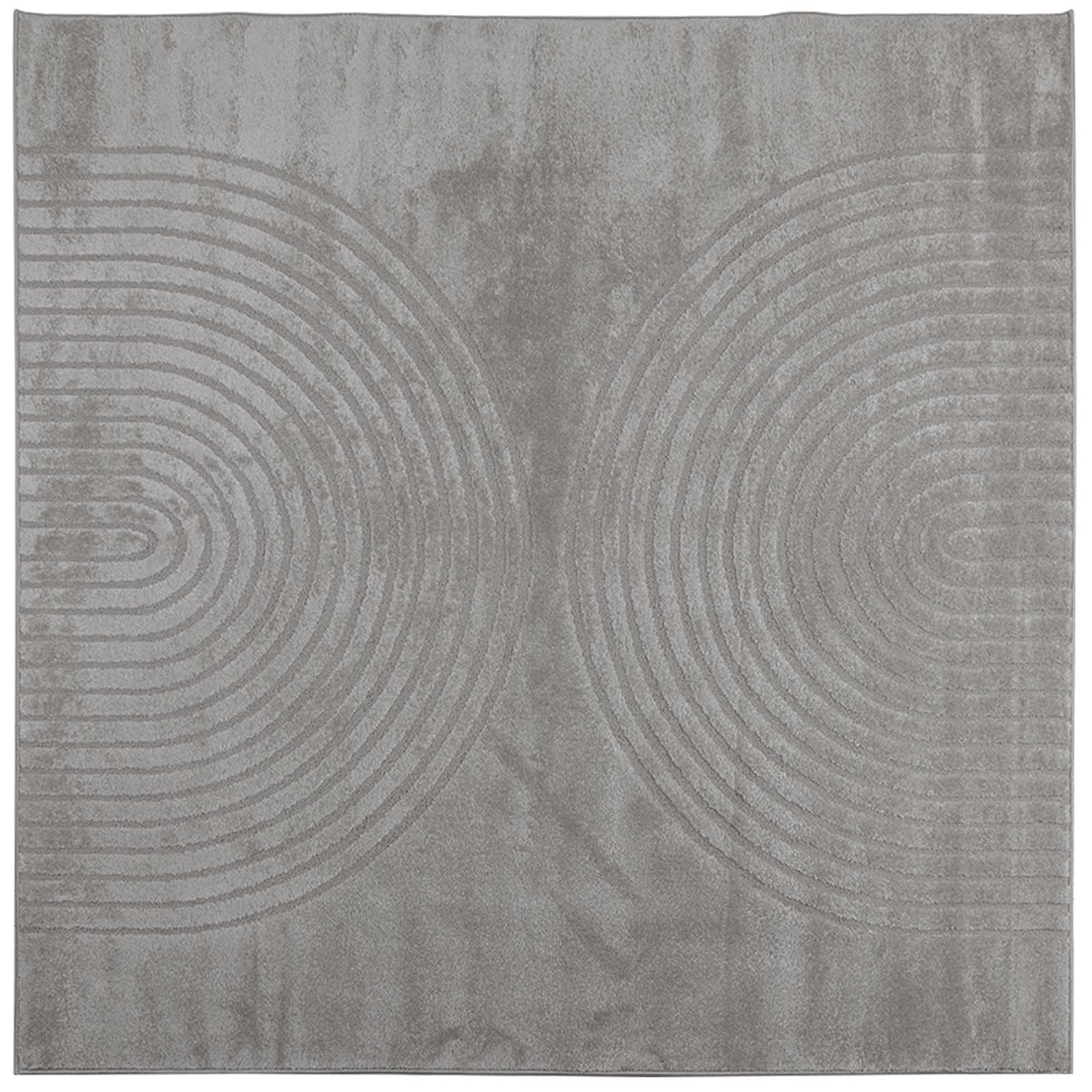 Tepisi za područja Četvrtasti GALATI Sivi 240 x 240 cm