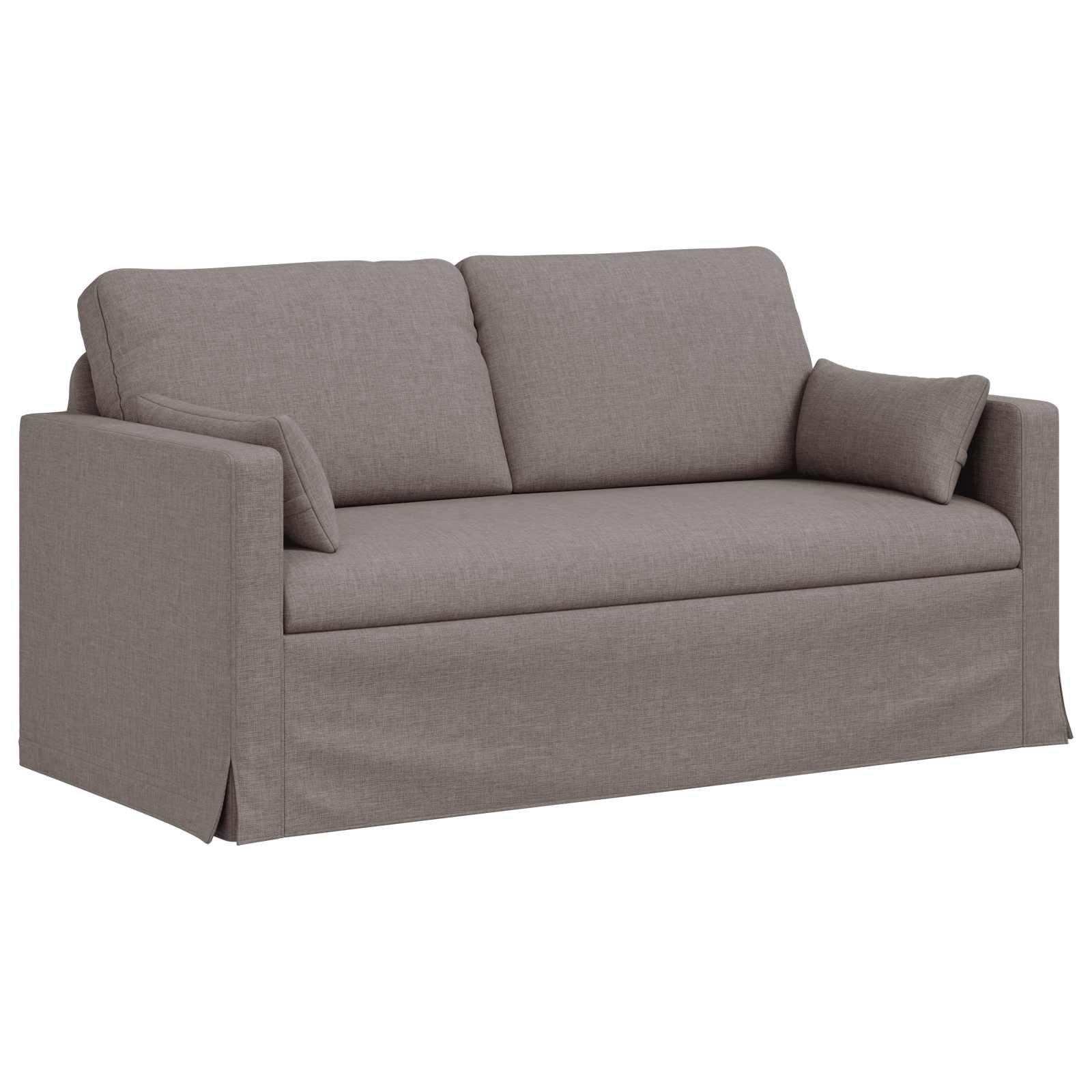 Set sofe 2 pcs Sivo-smeđa 158 x 78 x 80 cm tkanina