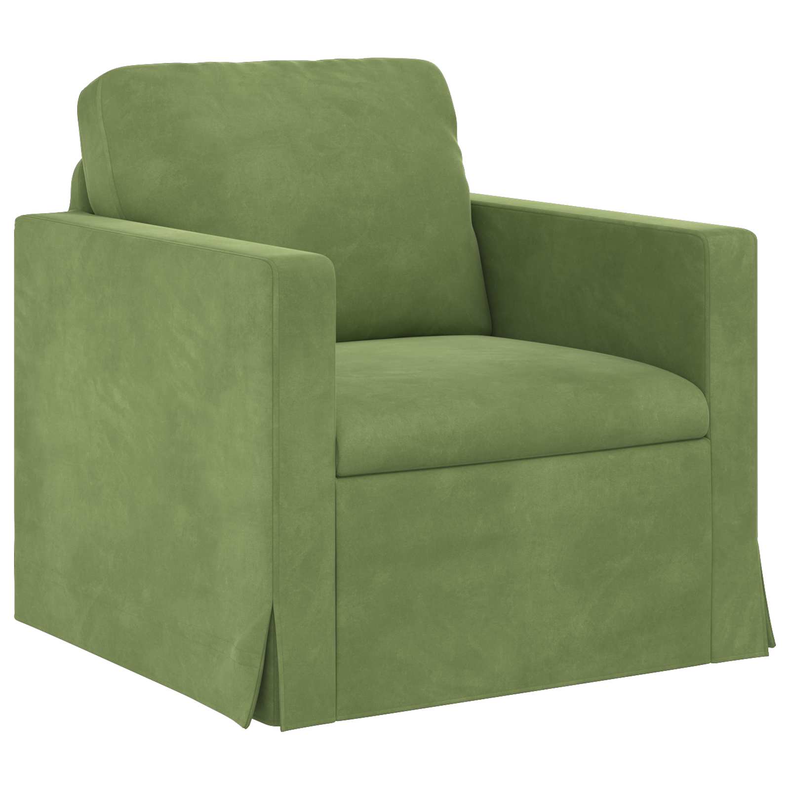 Set sofe 2 pcs Svijetlo zelena 158 x 78 x 80 cm Baršun
