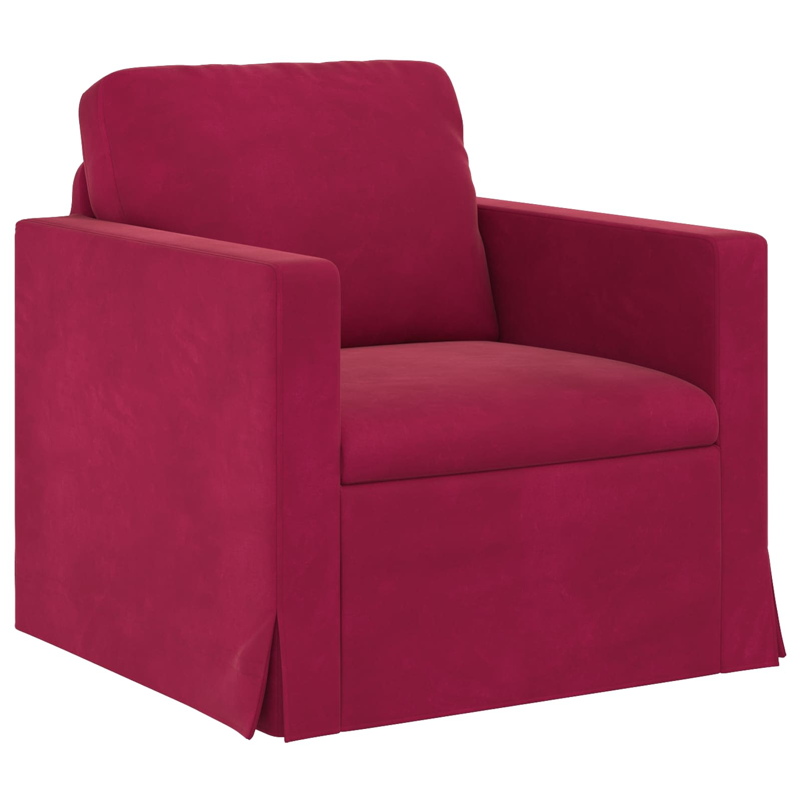 Set sofe 2 pcs Vinska crvena 158 x 78 x 80 cm Baršun