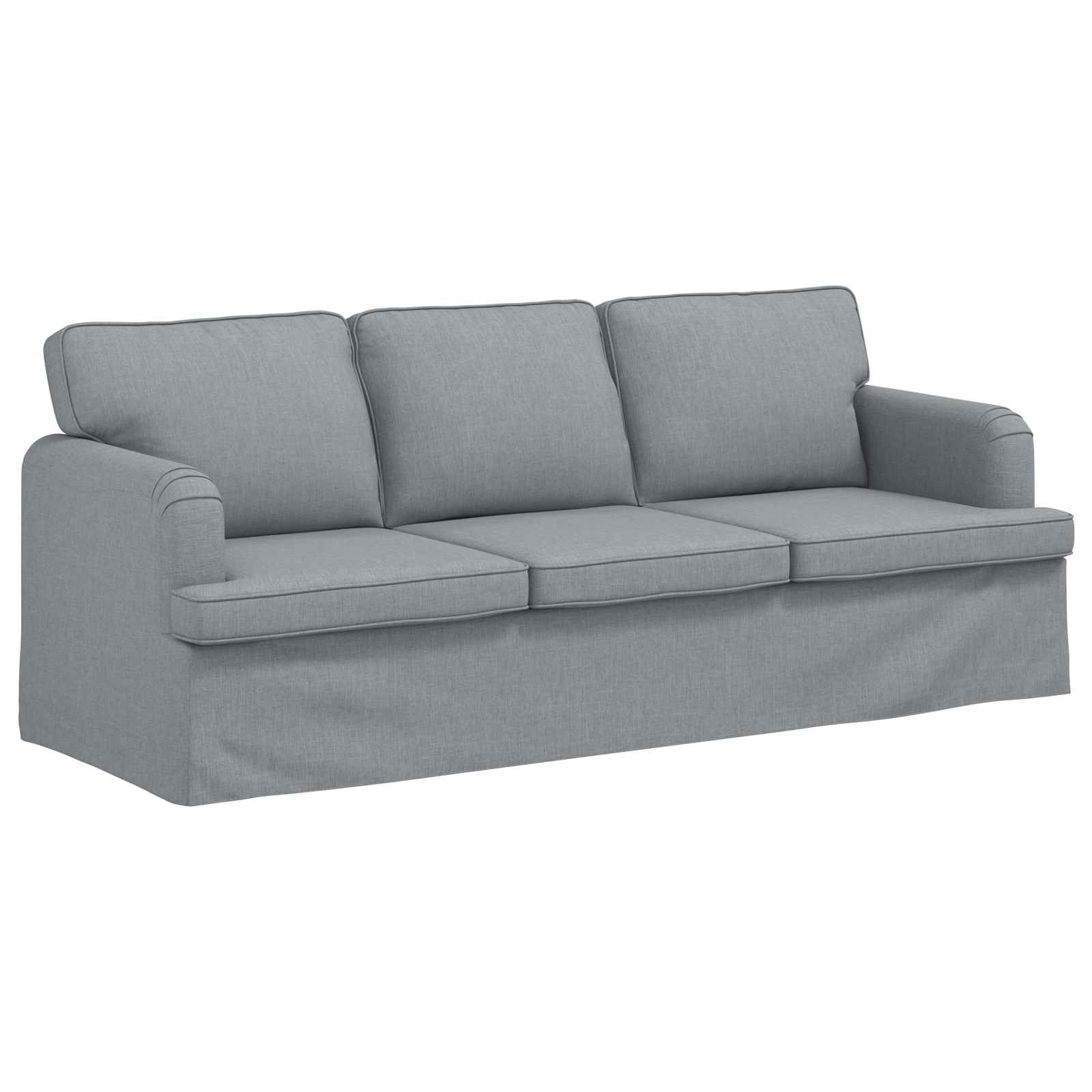 Set sofe 2 pcs Svijetlo siva 201 x 80 x 85 cm tkanina