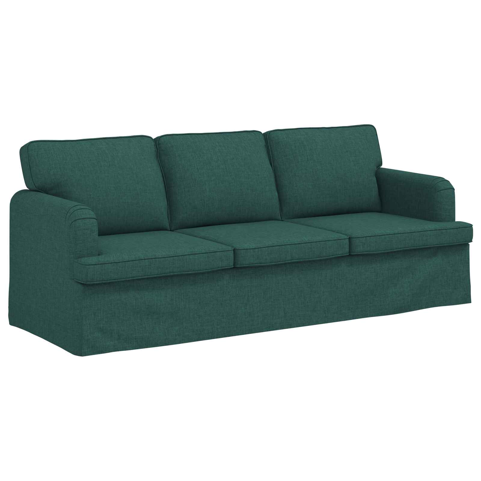 Set sofe 2 pcs Tamnozelena 201 x 80 x 85 cm tkanina
