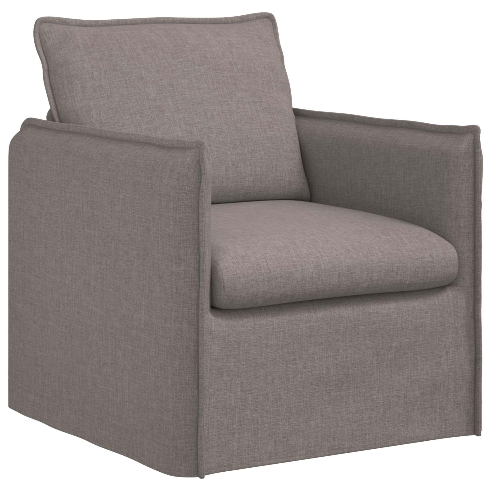 Set sofe 2 pcs Sivosmeđa 196 x 82 x 85 cm Tkanina