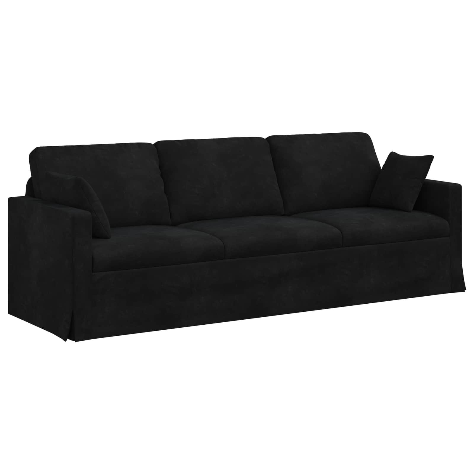 Set sofe 2 pcs Crna Baršun