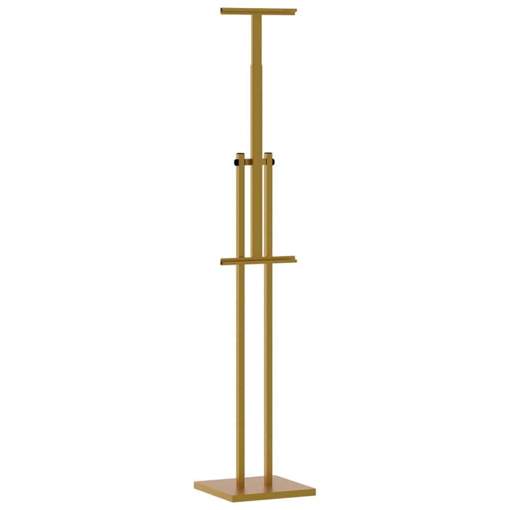 Stalci za sajmove 2 pcs Zlatno 26,5 x 26,5 x 150 cm Čelik