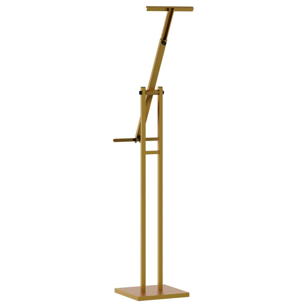 Stalci za sajmove 2 pcs Zlatno 26,5 x 26,5 x 150 cm Čelik