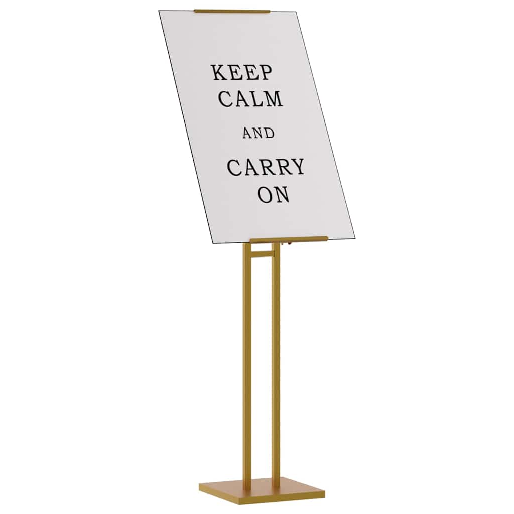 Stalci za sajmove 2 pcs Zlatno 26,5 x 26,5 x 150 cm Čelik