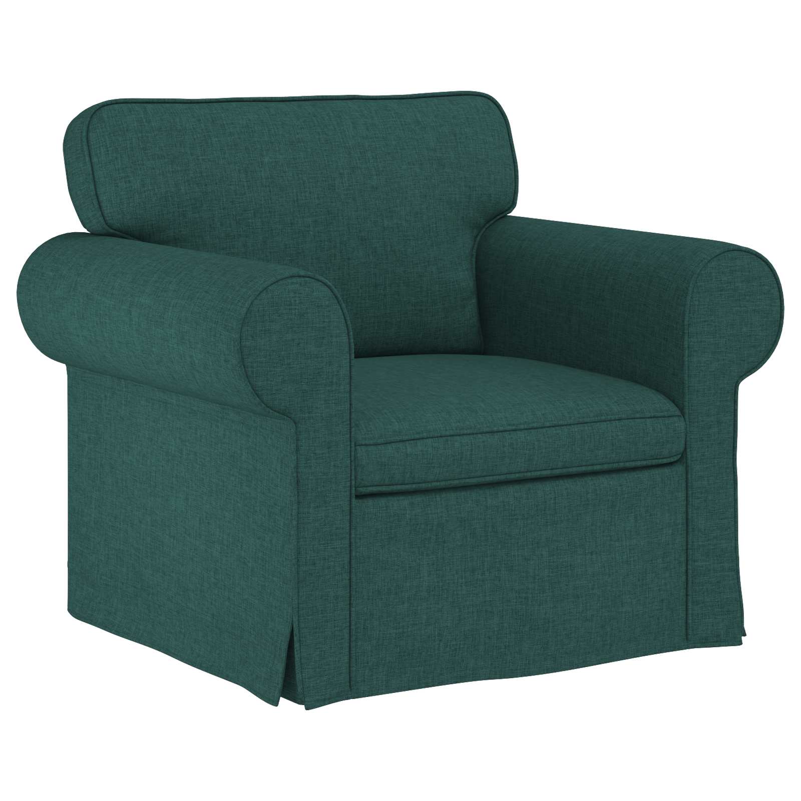 Sofa Tamnozelena 95 x 82 x 80 cm tkanina