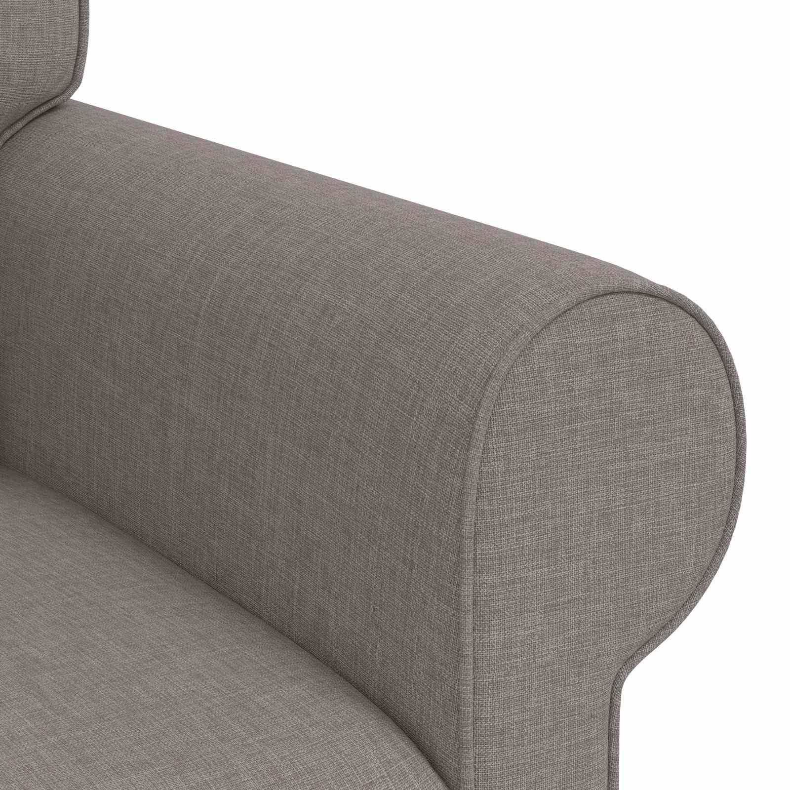 Sofa Sivo-smeđa 155 x 82 x 80 cm tkanina