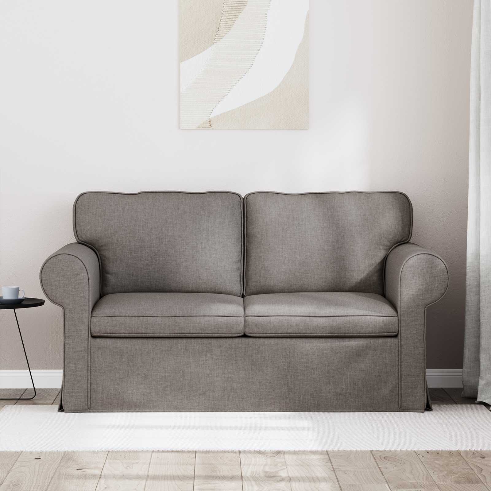 Sofa Sivo-smeđa 155 x 82 x 80 cm tkanina