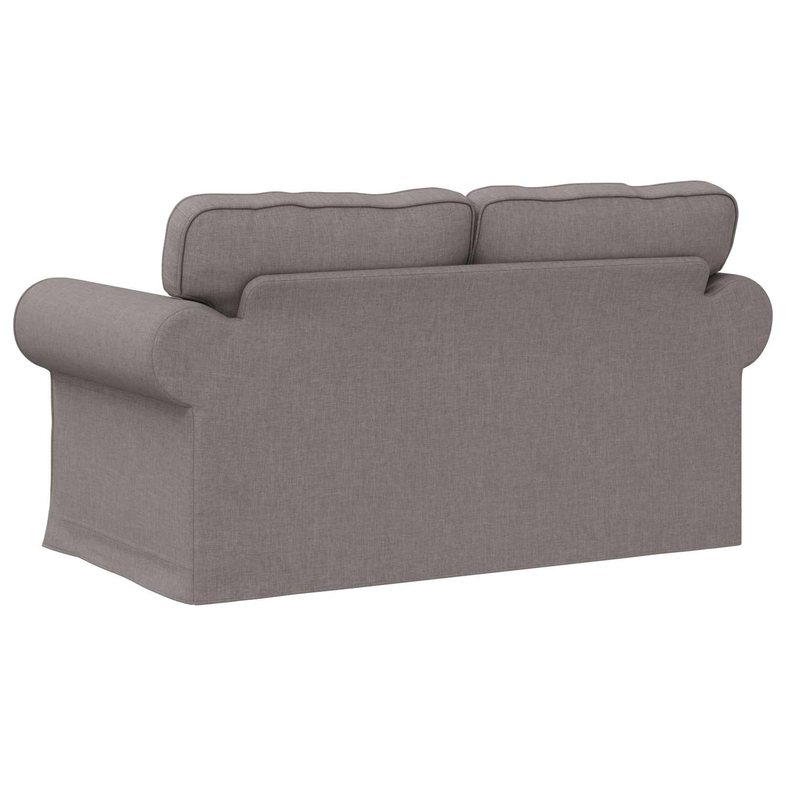 Sofa Sivo-smeđa 155 x 82 x 80 cm tkanina