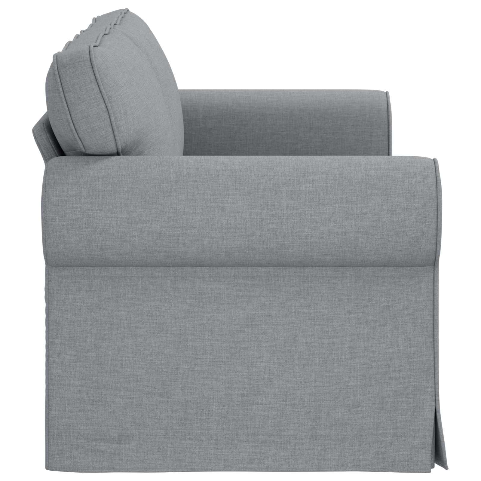 Sofa Svijetlo siva 175 x 82 x 80 cm tkanina