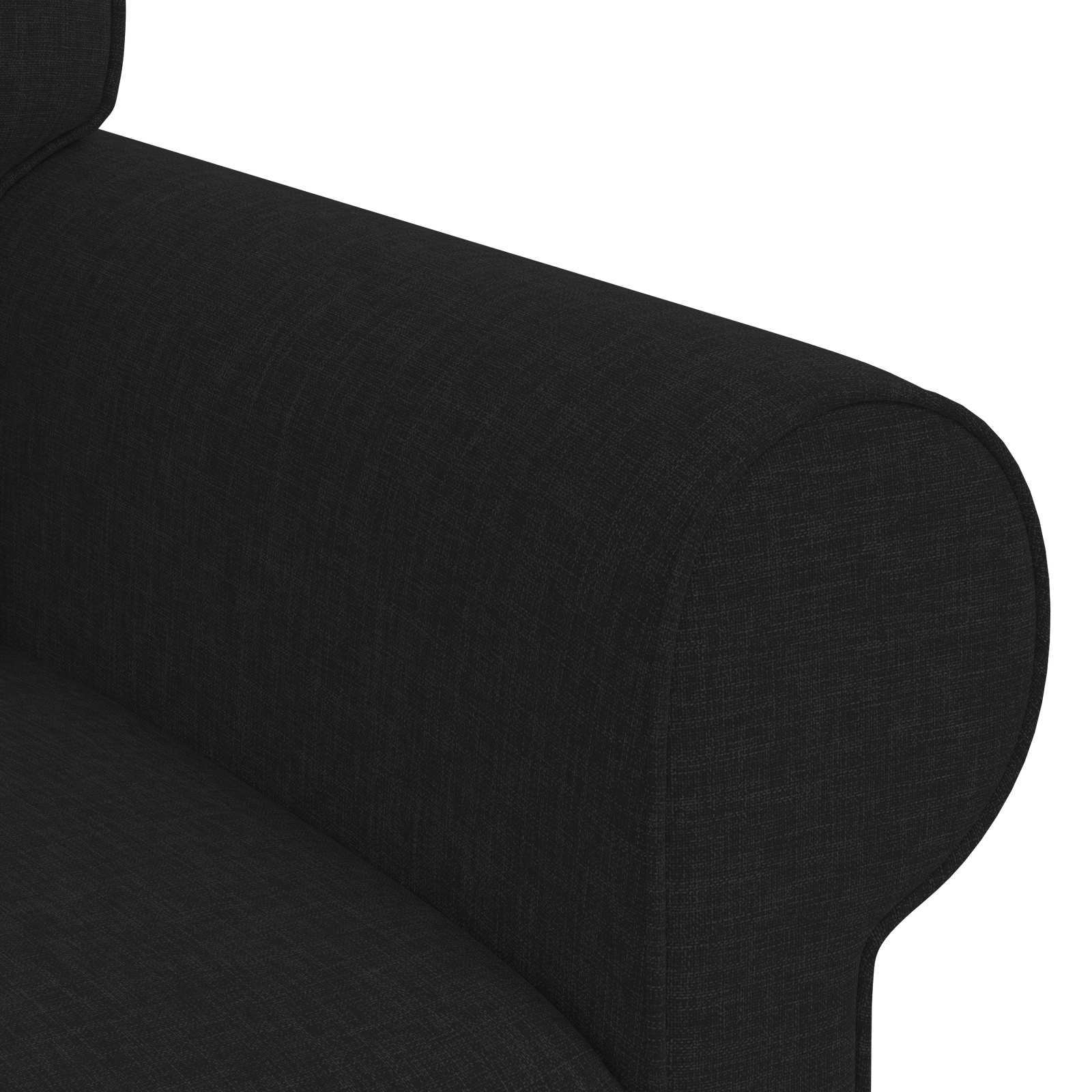 Sofa Crna 175 x 82 x 80 cm tkanina