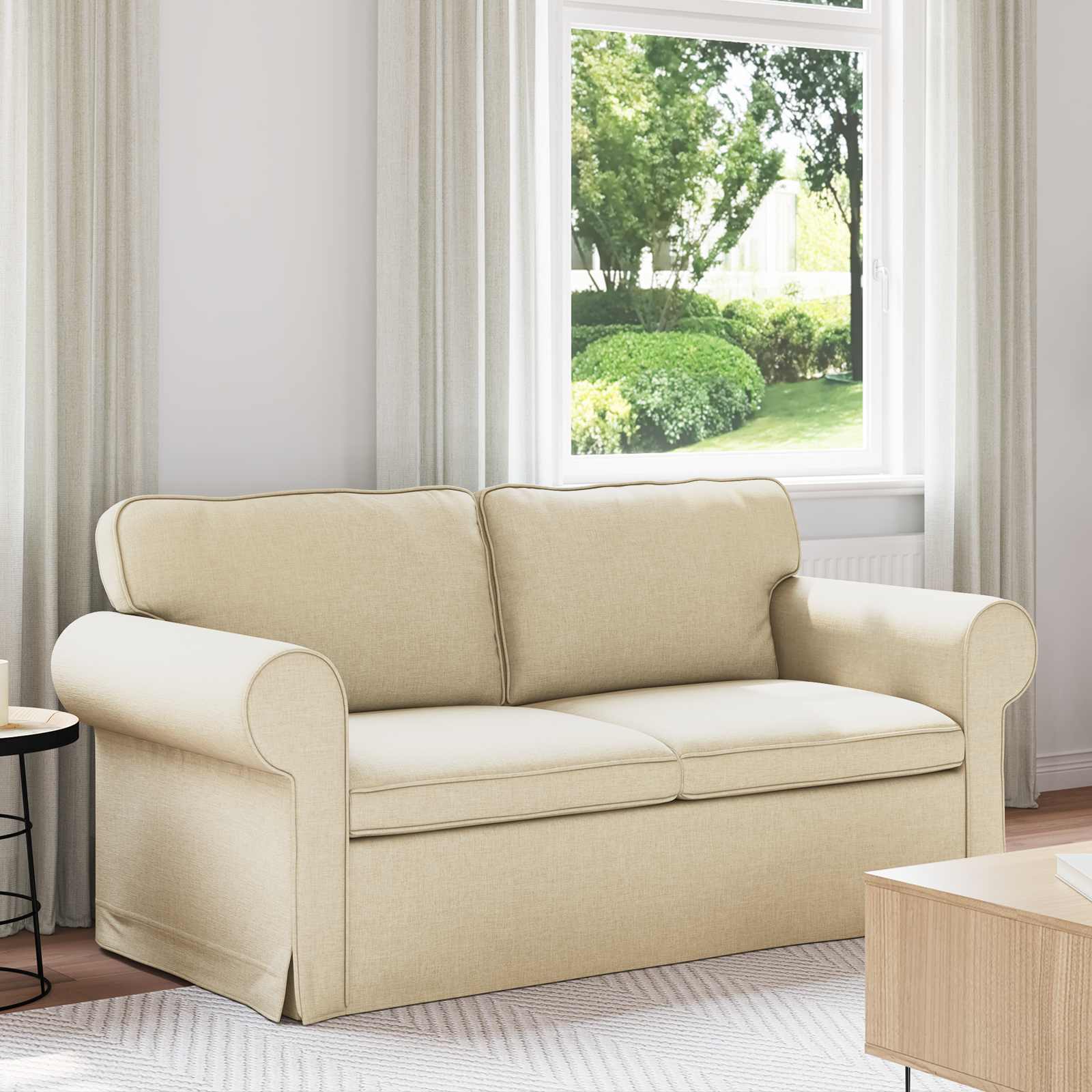 Sofa Krema 175 x 82 x 80 cm tkanina