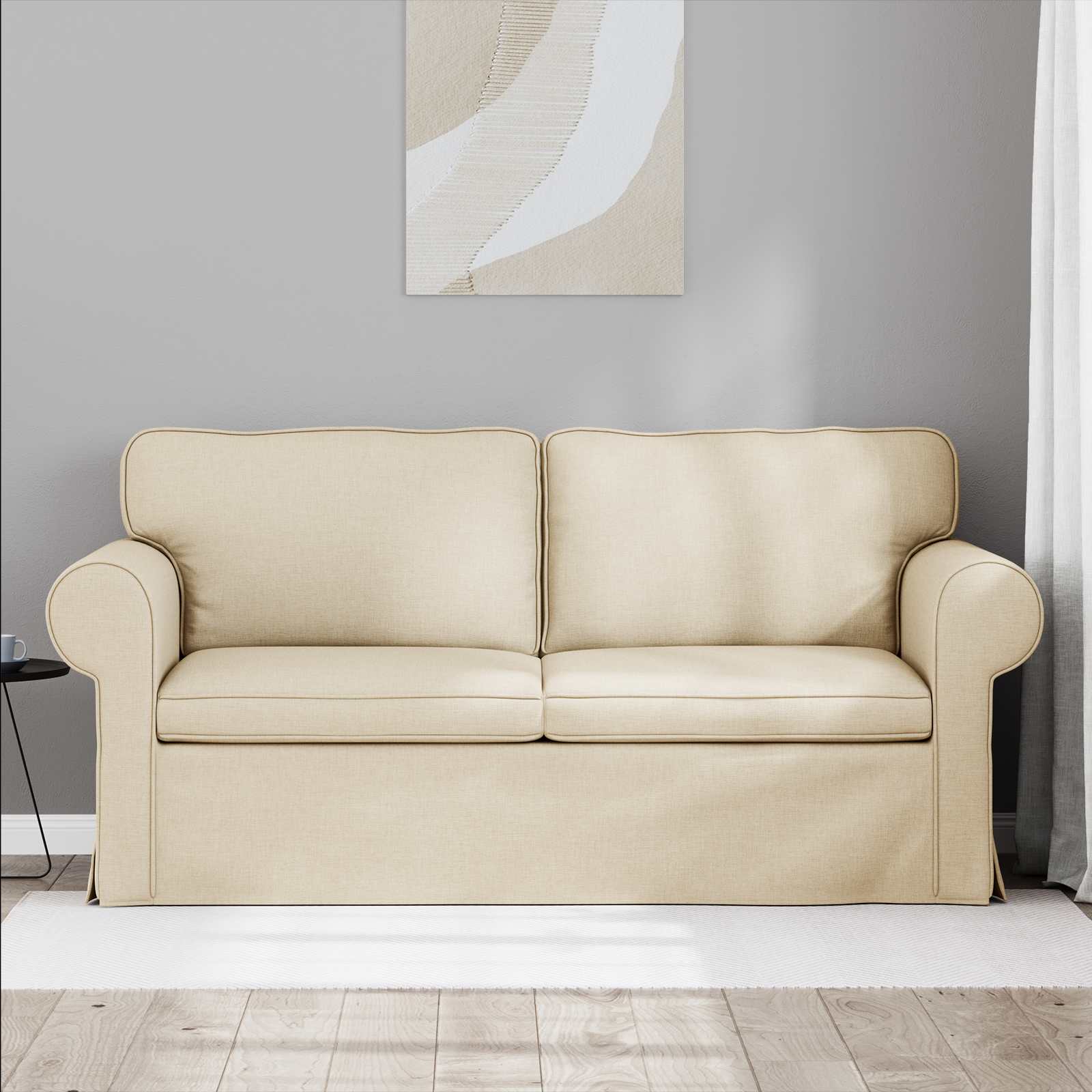 Sofa Krema 175 x 82 x 80 cm tkanina