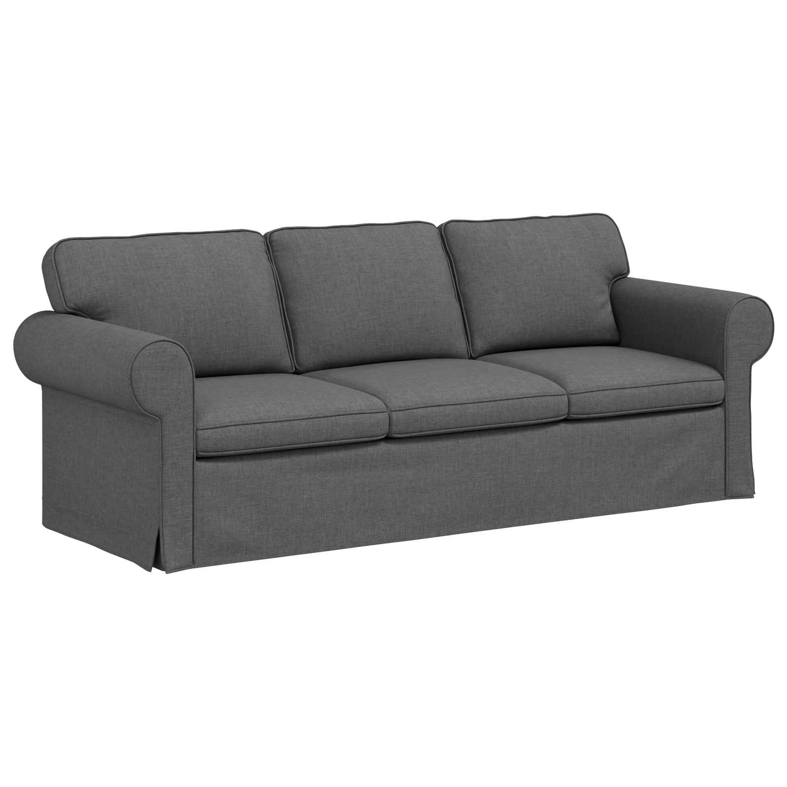 Sofa Tamno siva 215 x 82 x 80 cm tkanina