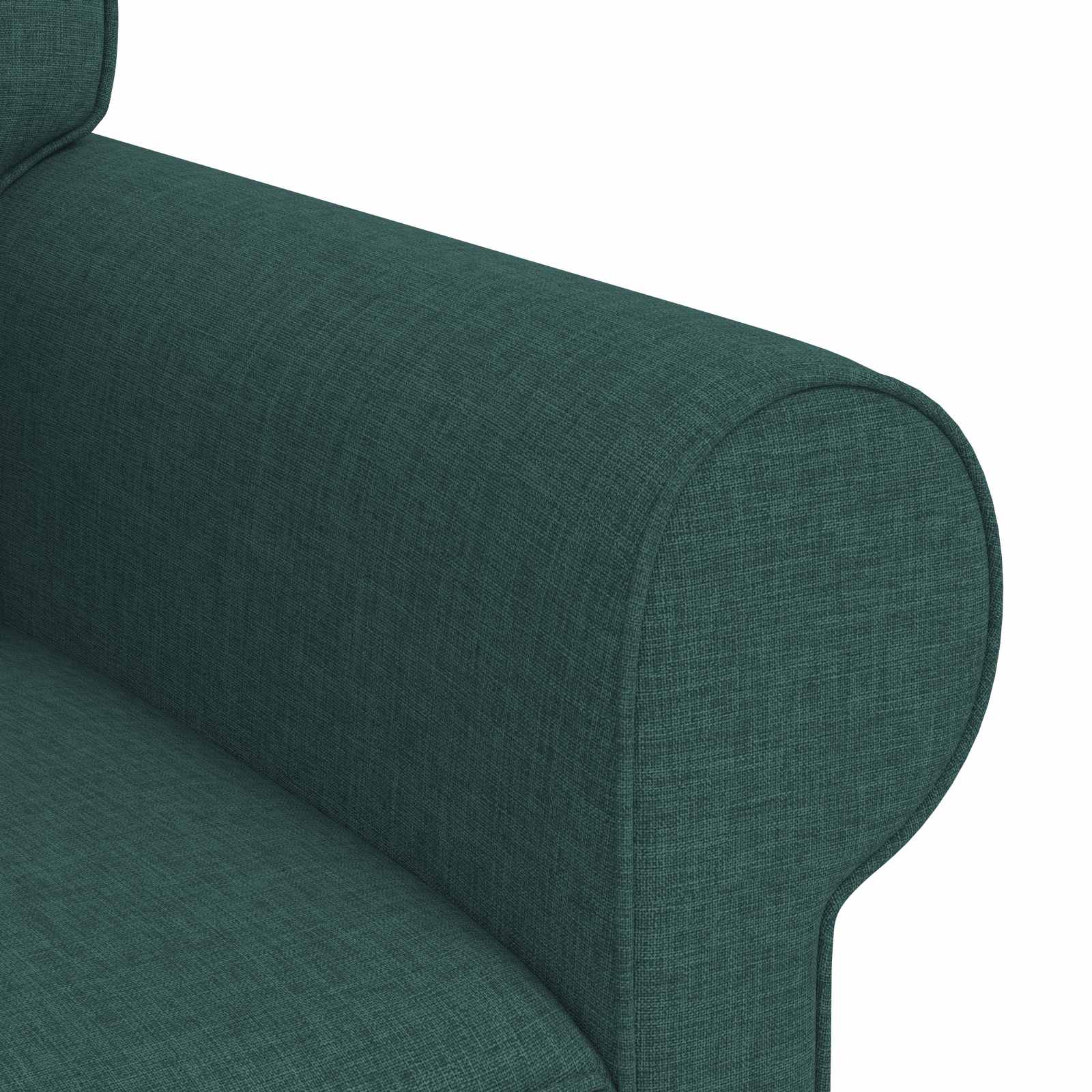 Sofa Tamnozelena 215 x 82 x 80 cm tkanina