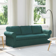 Sofa Tamnozelena 215 x 82 x 80 cm tkanina