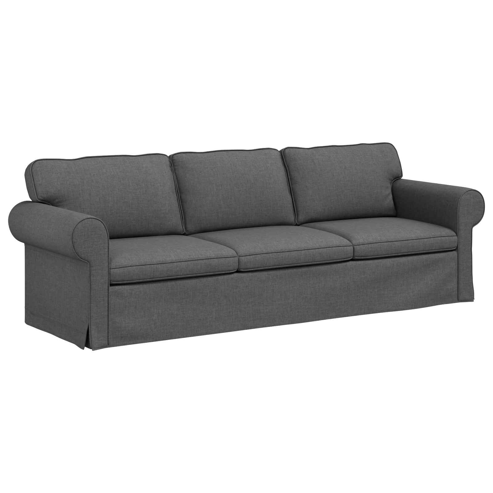 Sofa Tamno siva 245 x 82 x 80 cm tkanina