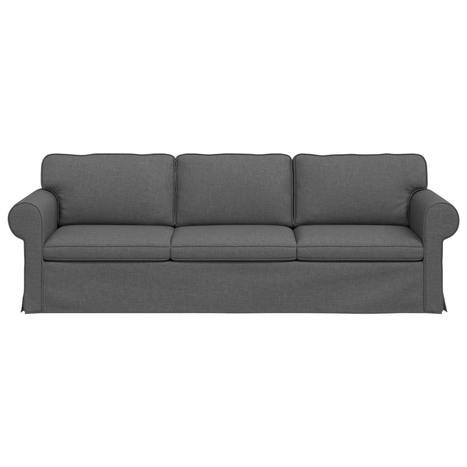 Sofa Tamno siva 245 x 82 x 80 cm tkanina