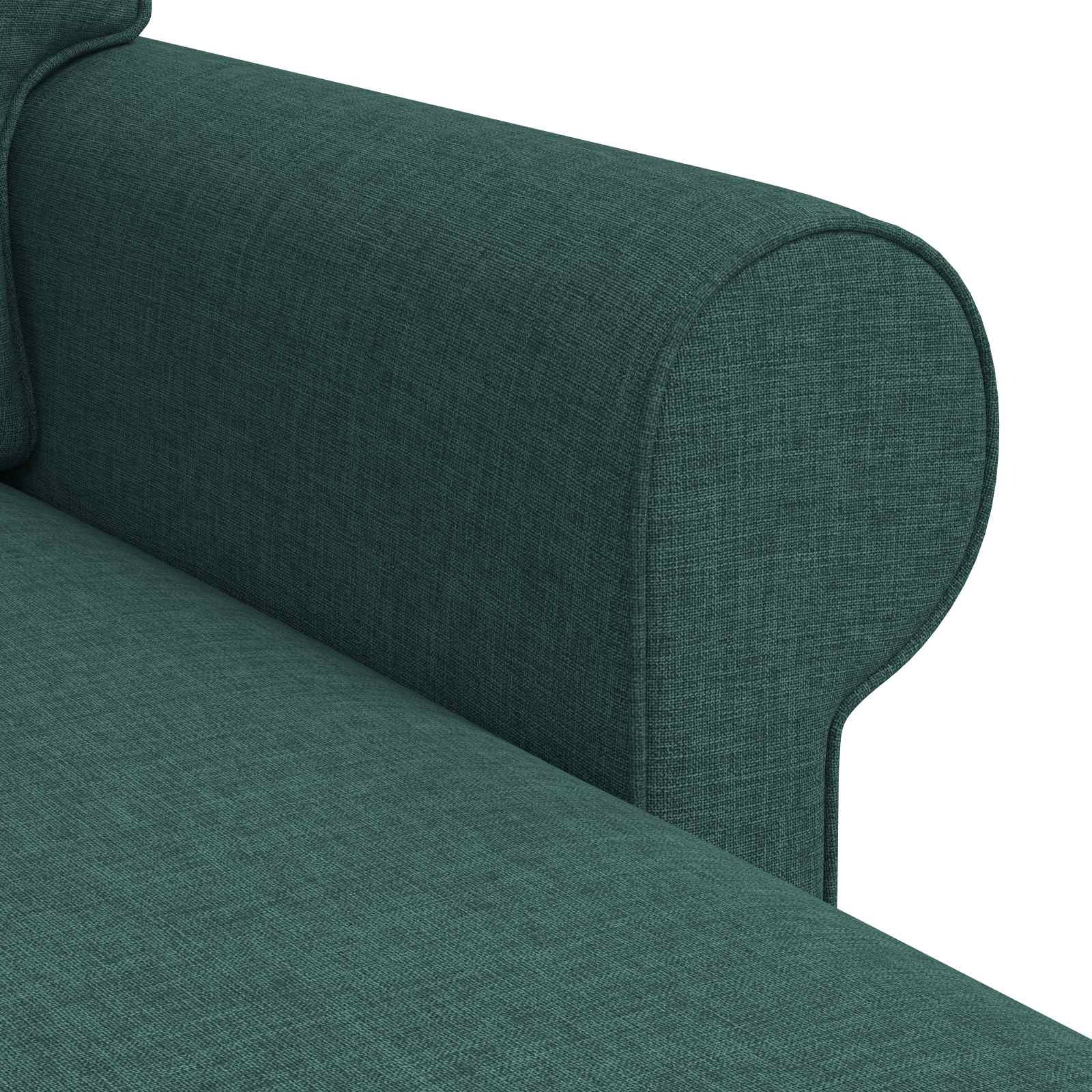 Sofa Tamnozelena 195 x 138 x 80 cm tkanina