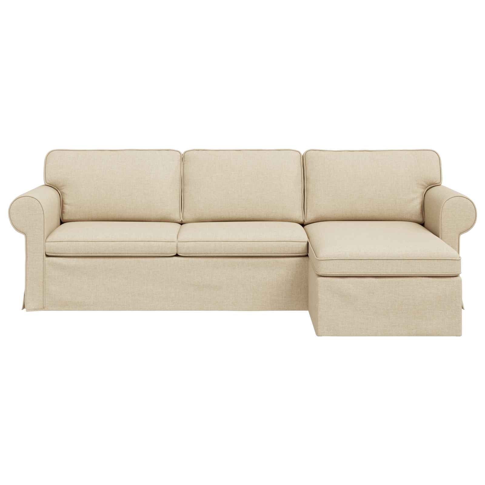 Sofa Krema 245 x 138 x 80 cm tkanina