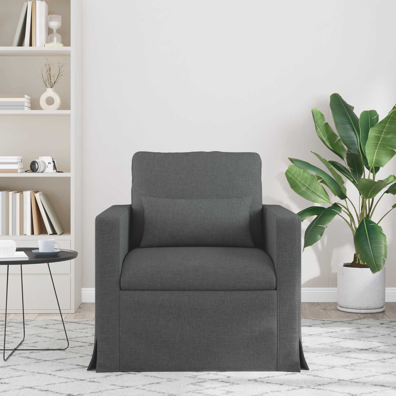 Sofa Tamno siva 78 x 78 x 80 cm tkanina