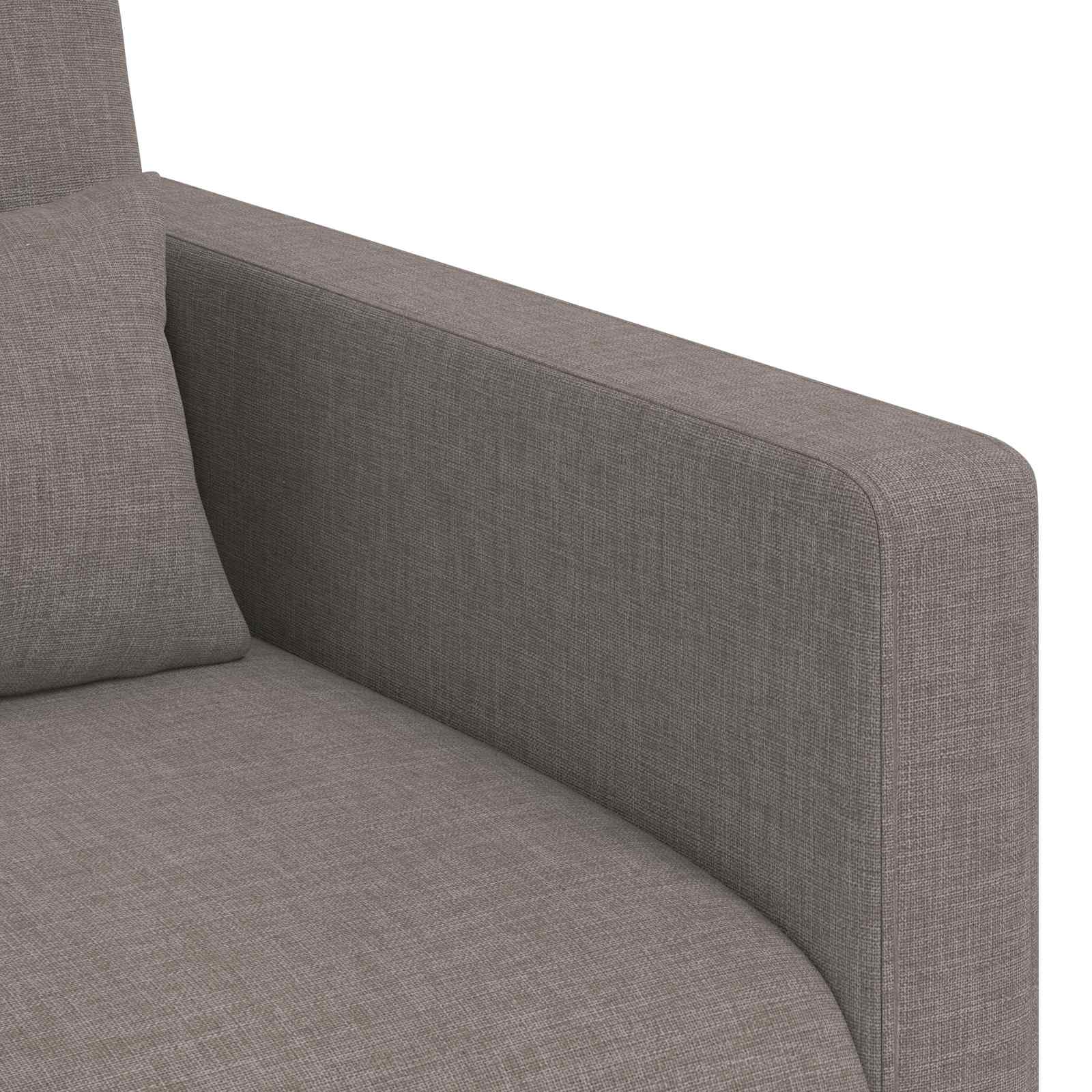 Sofa Sivo-smeđa 78 x 78 x 80 cm tkanina