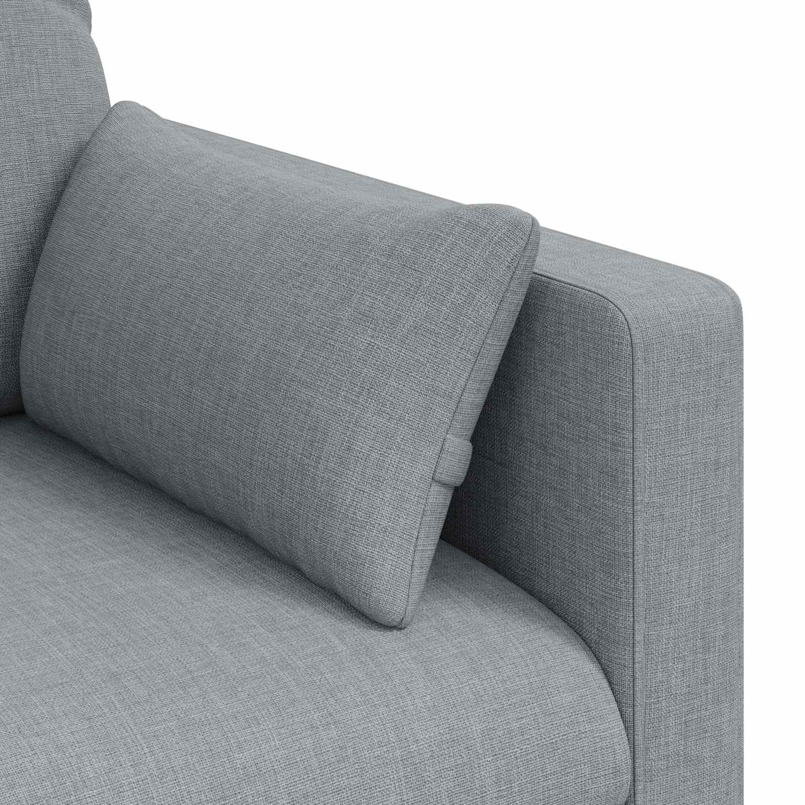 Sofa Svijetlo siva 158 x 78 x 80 cm tkanina