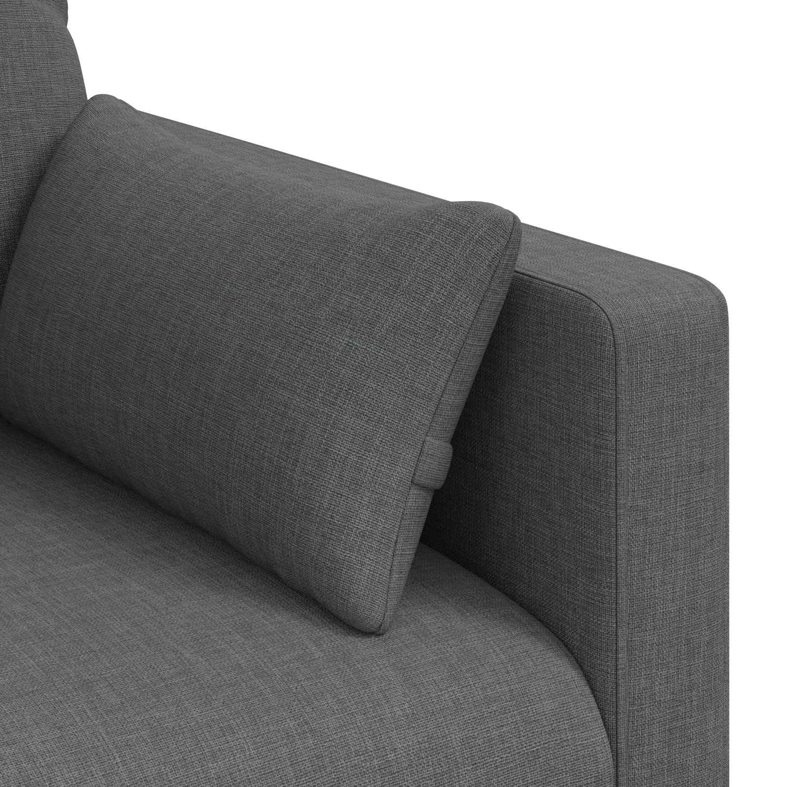 Sofa Tamno siva 158 x 78 x 80 cm tkanina