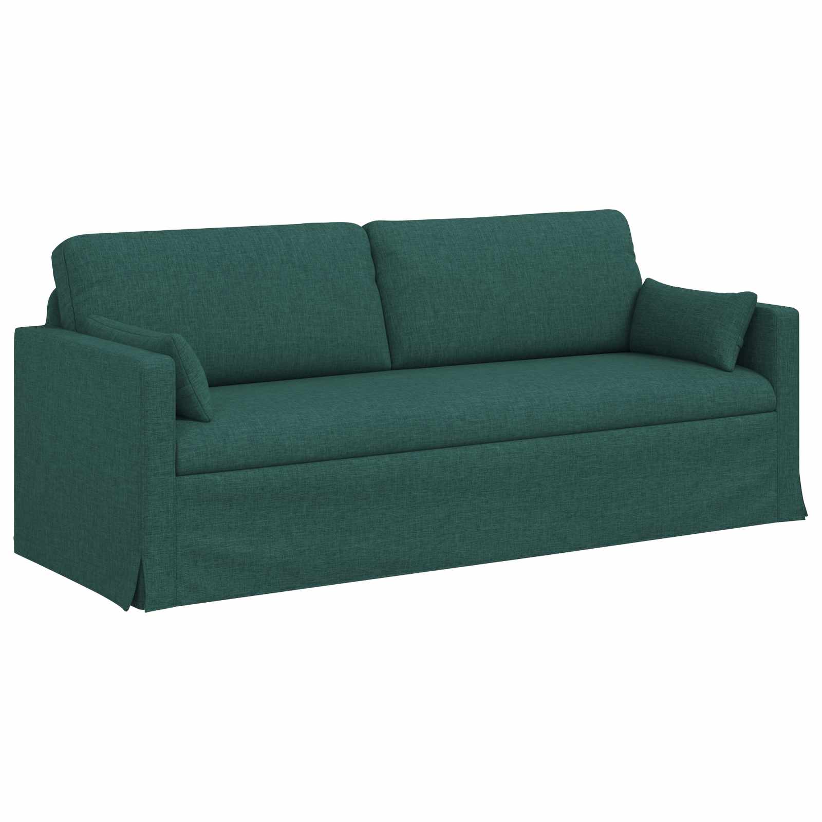 Sofa Tamnozelena 198 x 78 x 80 cm tkanina