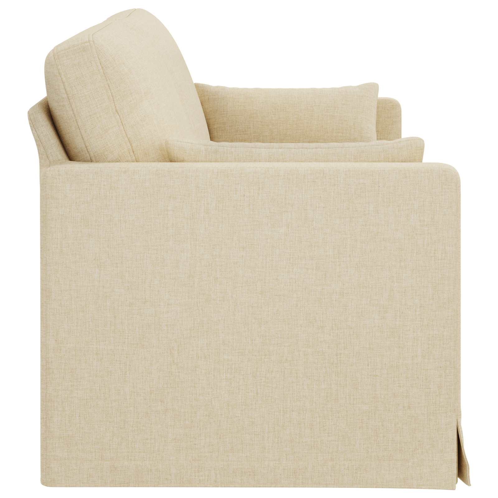 Sofa Krema 198 x 78 x 80 cm tkanina