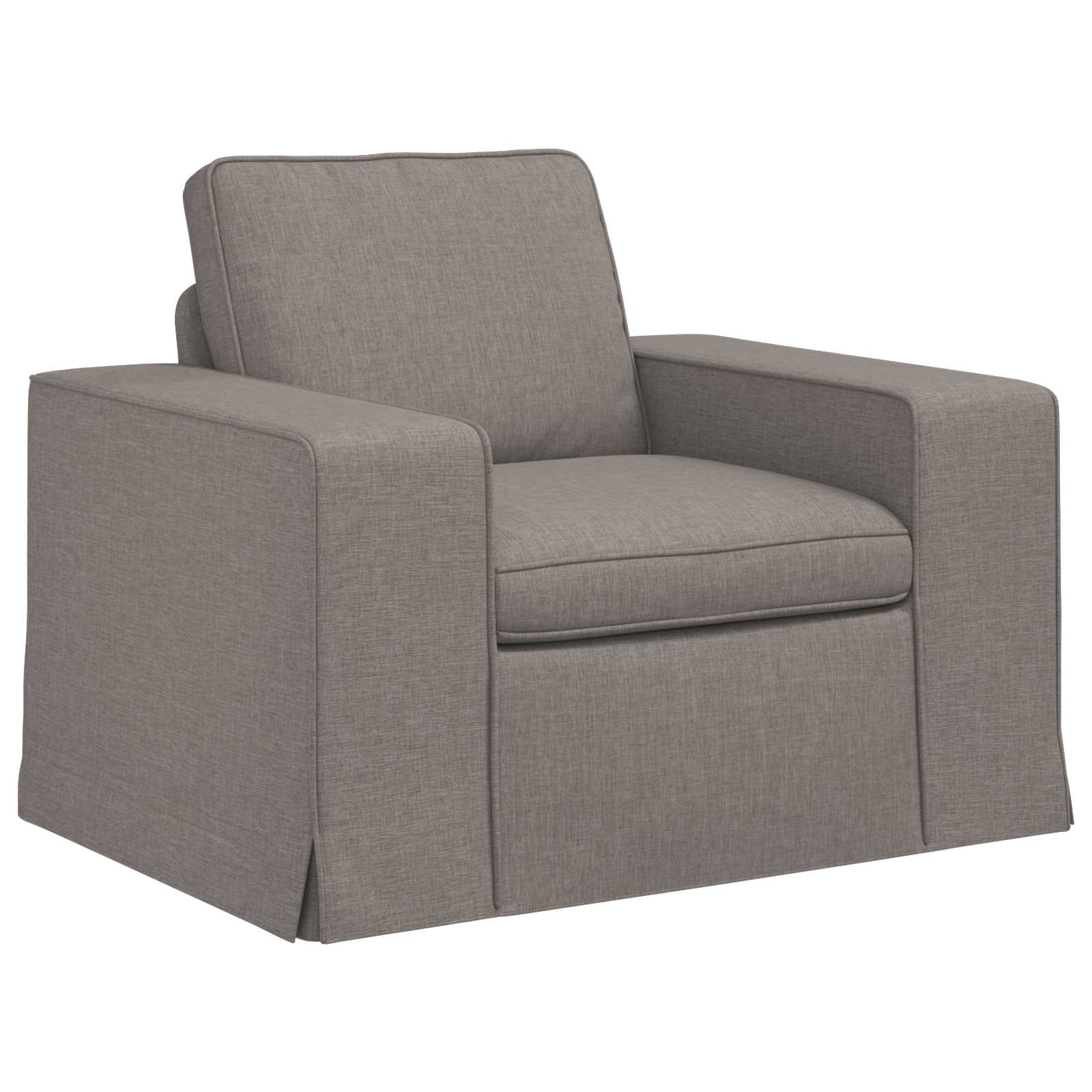 Sofa Sivo-smeđa 103 x 80 x 82 cm tkanina