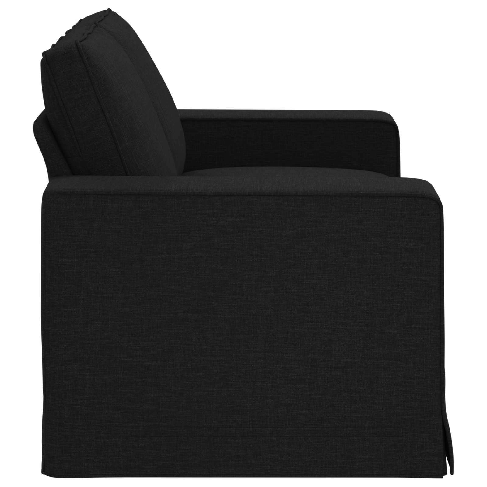 Sofa Crna 162 x 80 x 82 cm tkanina