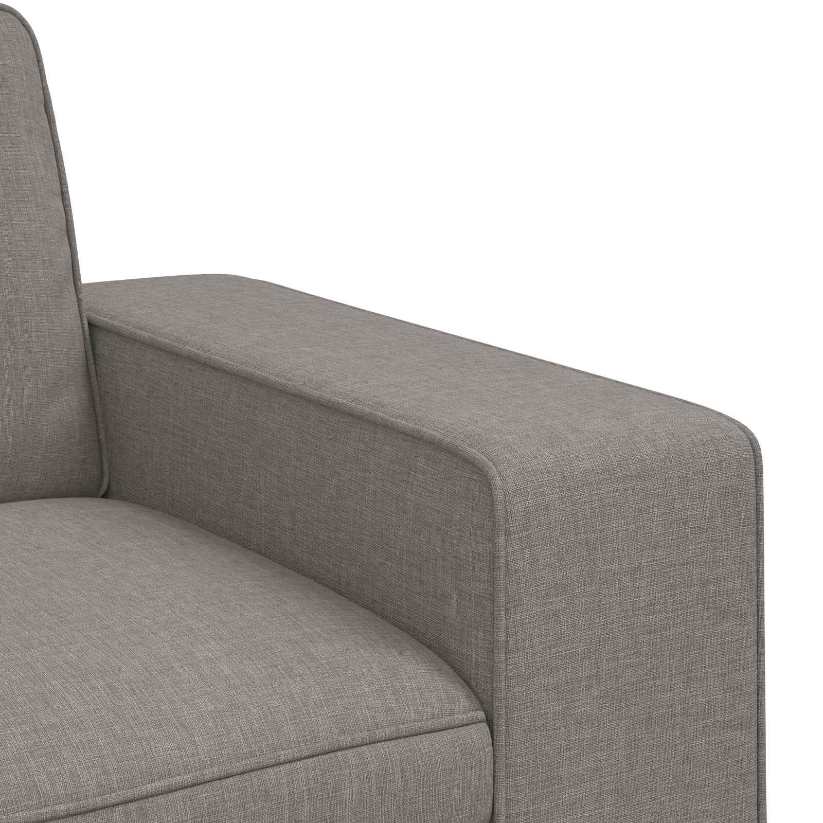 Sofa Sivo-smeđa 162 x 80 x 82 cm tkanina