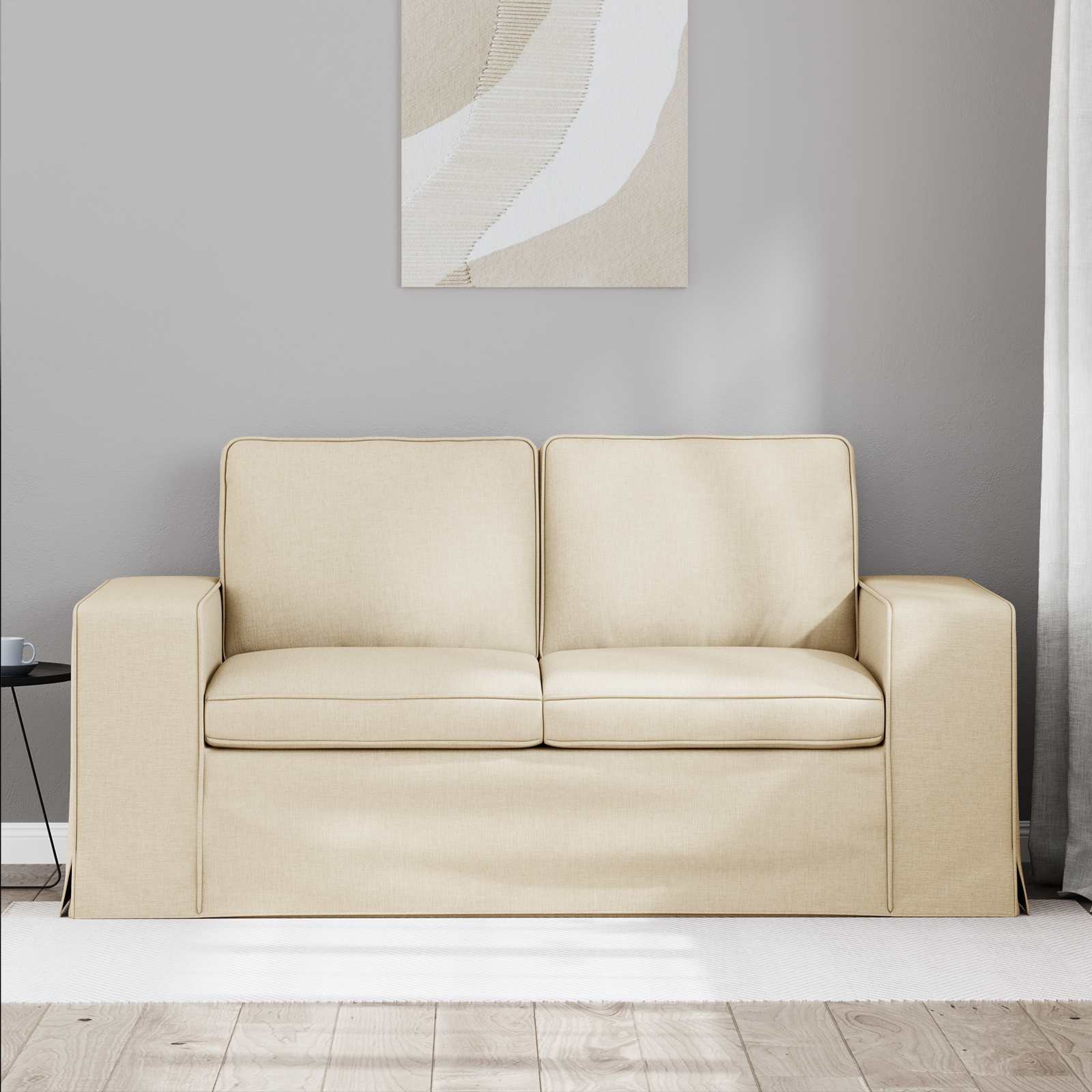 Sofa Krema 162 x 80 x 82 cm tkanina