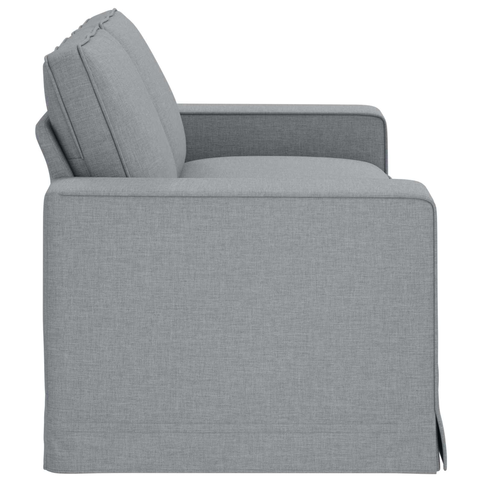 Sofa Svijetlo siva 182 x 80 x 82 cm tkanina