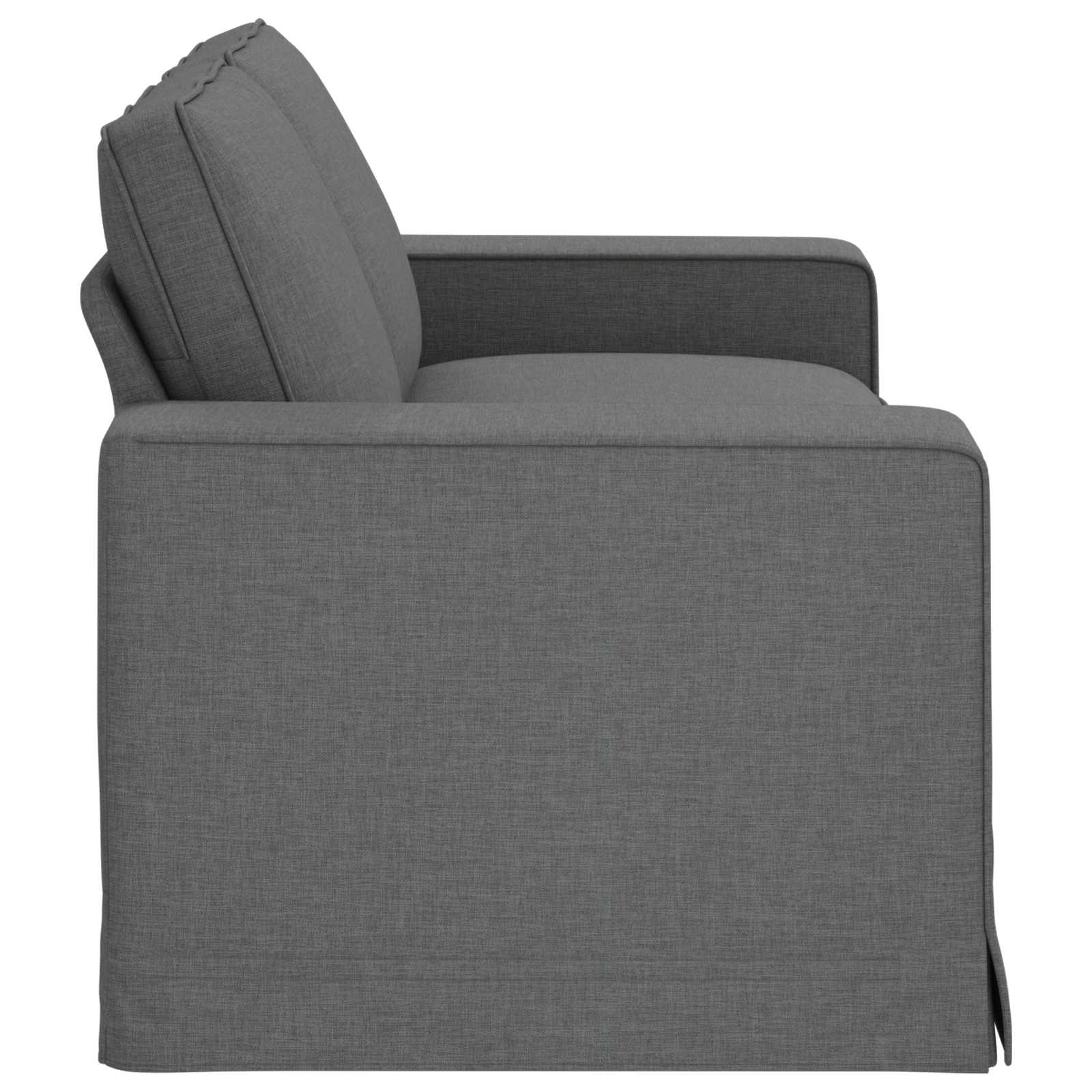Sofa Tamno siva 182 x 80 x 82 cm tkanina