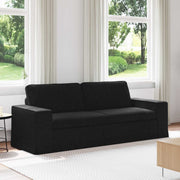 Sofa Crna 222 x 80 x 82 cm tkanina
