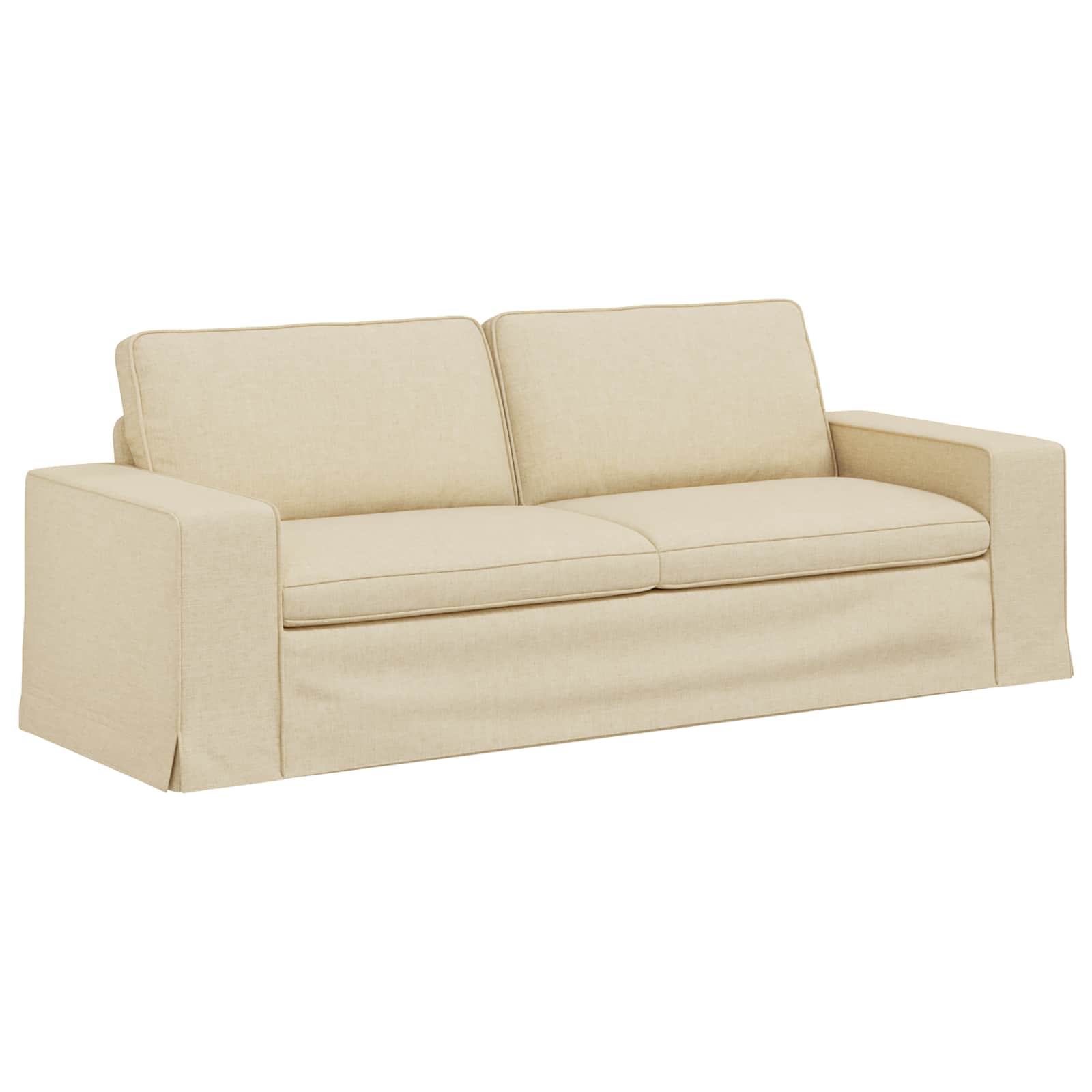 Sofa Krema 222 x 80 x 82 cm tkanina